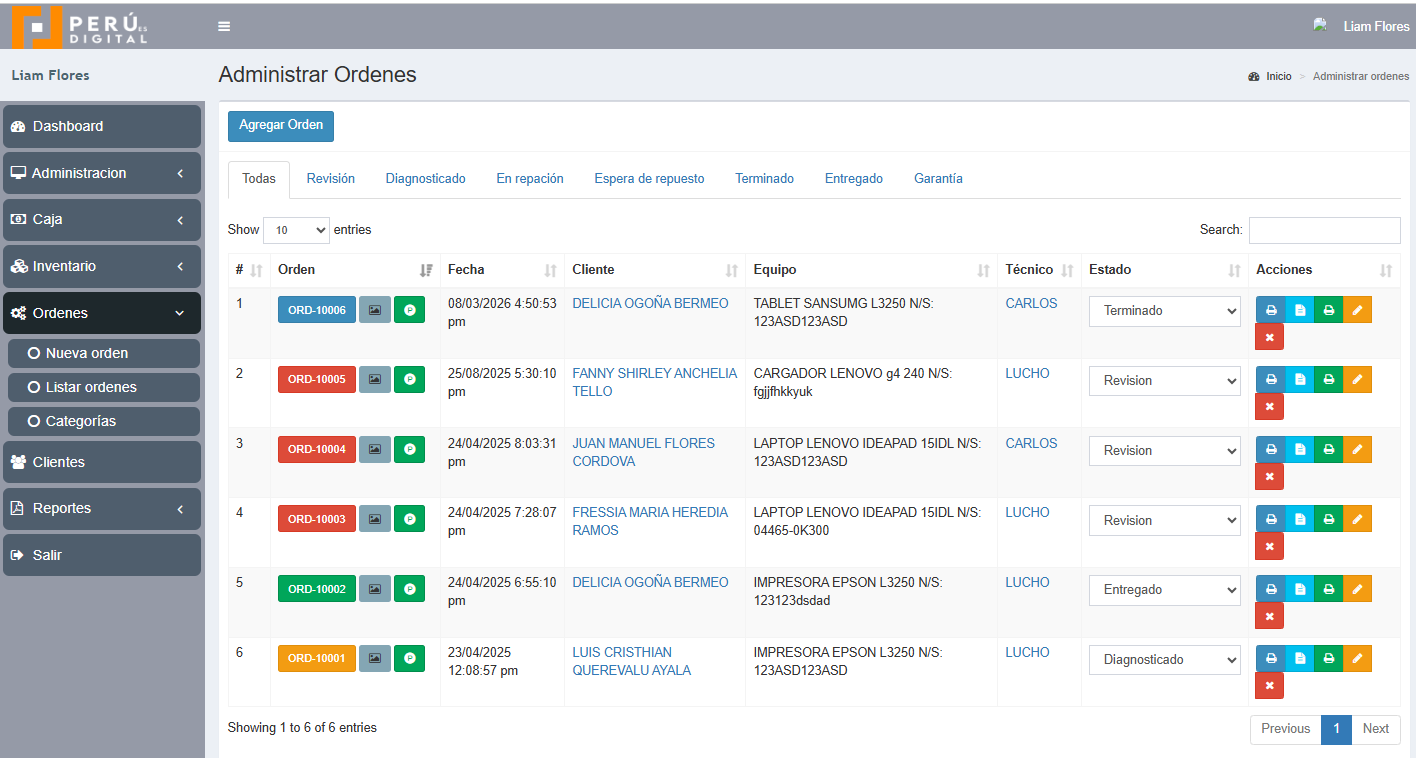 ServicePro ERP